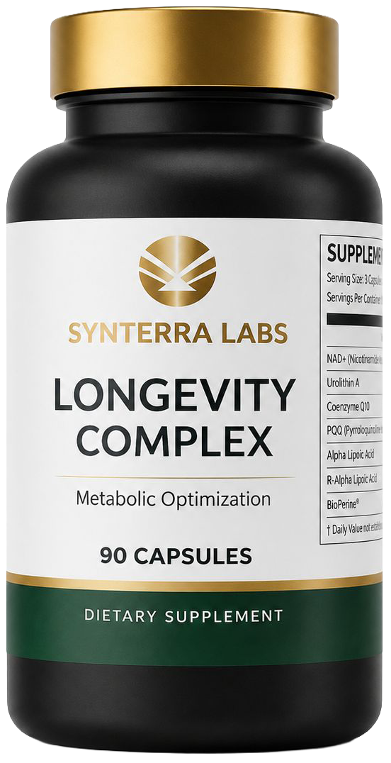 Longevity Complex supplement van Synterra Labs, 90 capsules